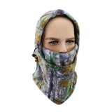 windproof camo fleece