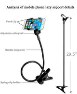 Adjustable Gooseneck Phone Stand for Bed and Desk IllumniWave