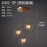 Scandinavian Minimalist Glass Pendant Light IllumniWave