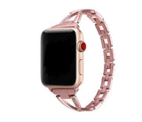 diamond stainless steel Apple Watch strap
